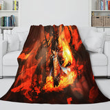 ONE PIECE Throw Flannel Blanket Soft Cozy All Seasons for Sofa Bed - EBuycos