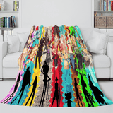 ONE PIECE Throw Flannel Blanket Soft Cozy All Seasons for Sofa Bed - EBuycos