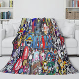 ONE PIECE Throw Flannel Blanket Soft Cozy All Seasons for Sofa Bed - EBuycos