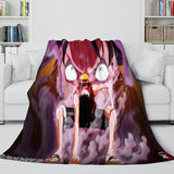 ONE PIECE Throw Flannel Blanket Soft Cozy All Seasons for Sofa Bed - EBuycos