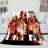 ONE PIECE Throw Flannel Blanket Soft Cozy All Seasons for Sofa Bed - EBuycos