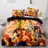One Piece Cosplay Bedding Sets Full Duvet Covers Comforter Bed Sheets - EBuycos