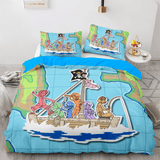 One Piece Cosplay Bedding Sets Full Duvet Covers Comforter Bed Sheets - EBuycos