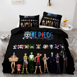 One Piece Cosplay Bedding Sets Full Duvet Covers Comforter Bed Sheets - EBuycos