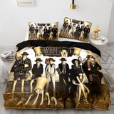 One Piece Cosplay Bedding Sets Full Duvet Covers Comforter Bed Sheets - EBuycos