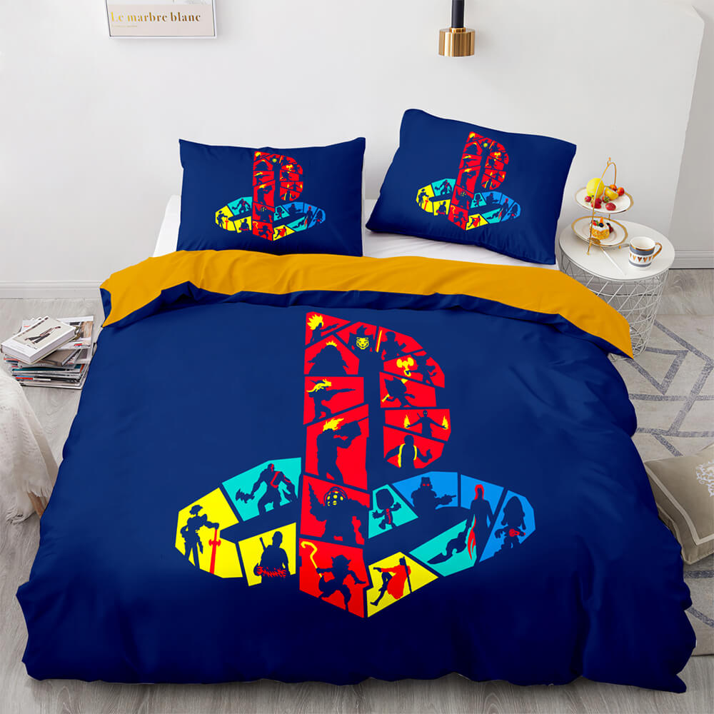 PS4 Gamepad Bedding Sets Game Duvet Covers Comforter Bed Sheets - EBuycos