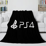 PS4 Gamepad Flannel Blanket Throw Bedding Comforter Bedding Sets - EBuycos