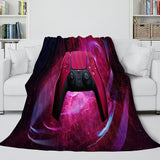 PS4 Gamepad Flannel Blanket Throw Bedding Comforter Bedding Sets - EBuycos
