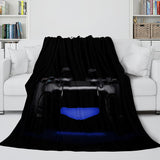 PS4 Gamepad Flannel Blanket Throw Bedding Comforter Bedding Sets - EBuycos