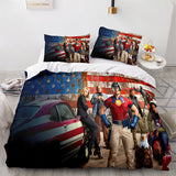 Peacemaker Bedding Set Throw Quilt Duvet Cover Bedding Sets - EBuycos