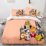 Pikachu Cosplay Bedding Set Full Duvet Covers Comforter Bed Sheets - EBuycos