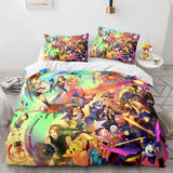 Pikachu Cosplay Bedding Set Full Duvet Covers Comforter Bed Sheets - EBuycos