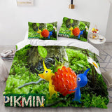 Pikmin Bedding Set Duvet Cover Bed Sets - EBuycos