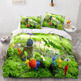 Pikmin Cosplay Comforter Bedding Set Duvet Covers Sets Bed Sheets - EBuycos