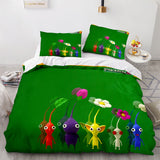 Pikmin Cosplay Comforter Bedding Set Duvet Covers Sets Bed Sheets - EBuycos