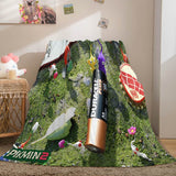 Pikmin Flannel Fleece Blanket - EBuycos