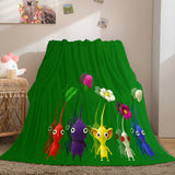 Pikmin Soft Flannel Fleece Throw Cosplay Blanket Comforter Bedding Set - EBuycos