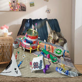 Pikmin Flannel Fleece Blanket - EBuycos
