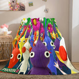 Pikmin Soft Flannel Fleece Throw Cosplay Blanket Comforter Bedding Set - EBuycos