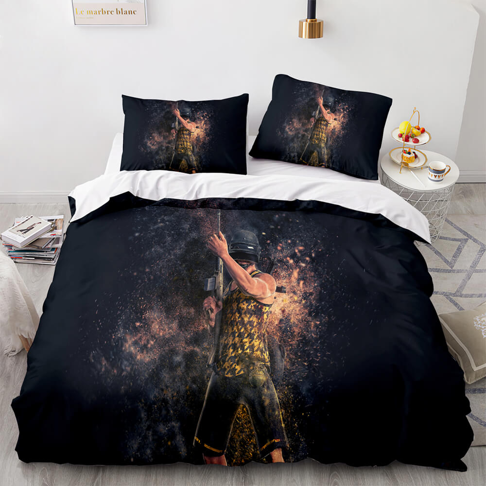 PlayerUnknown's Battlegrounds Cosplay Bedding Sets Duvet Covers Sheets - EBuycos