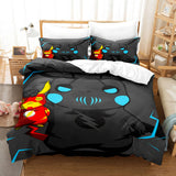 Pokemon Pikachu Cosplay Comforter Bedding Sets Duvet Cover Bed Sheets - EBuycos