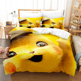 Pokemon Pikachu Cosplay Bedding Sets Quilt Cover
