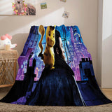 Cartoon Pokemon Pikachu Flannel Fleece Blanket Throw Nap Quilt Blanket - EBuycos