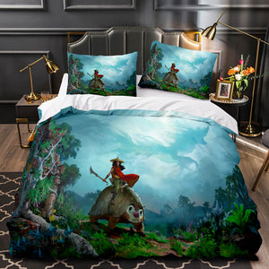 Raya and The Last Dragon Bedding Cosplay Quilt Duvet Covers Decoration Bed - EBuycos