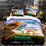 Raya and The Last Dragon Bedding Cosplay Quilt Duvet Covers Decoration Bed - EBuycos