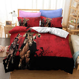 Red Dead Redemption Bedding Set Quilt Duvet Covers Bed Sheets Sets - EBuycos