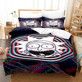 Rick and Morty Cosplay Kids Soft Bedding Sets Duvet Covers Bed Sheets - EBuycos