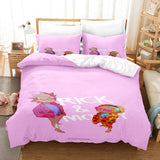 Rick and Morty Cosplay Kids Soft Bedding Sets Duvet Covers Bed Sheets - EBuycos