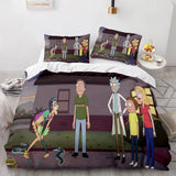 Rick and Morty Season 5 Bedding Set Quilt Duvet Cover Bedding Sets - EBuycos