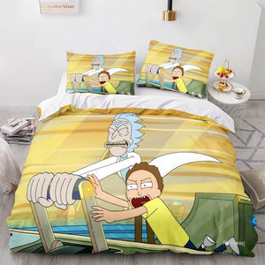 Rick and Morty Season 5 Bedding Set Quilt Duvet Covers Bedding Sets - EBuycos