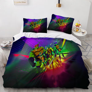 Rise of the Teenage Mutant Ninja Turtles Bedding Set Quilt Cover Without Filler