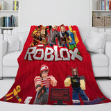 Roblox Blanket Flannel Fleece Throw Cosplay Blanket Christmas Bedding