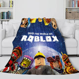 Roblox Blanket Flannel Fleece Throw Cosplay Blanket Christmas Present - EBuycos