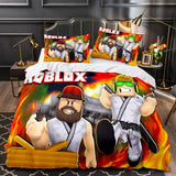 Roblox Cosplay Bedding Set Quilt Duvet Cover Christmas Bed Sheets Sets - EBuycos