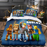 Roblox Cosplay Bedding Set Quilt Duvet Cover Christmas Bed Sheets Sets - EBuycos