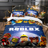 Roblox Cosplay Bedding Set Quilt Duvet Cover Christmas Bed Sheets Sets - EBuycos