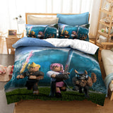 Roblox Cosplay Kids Bedding Set Quilt Duvet Cover Xmas Bed Sheets Sets - EBuycos