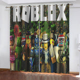 Roblox Curtains Blackout Window Treatments Drapes for Room Decoration