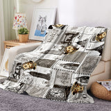 Royal Ring Blanket Flannel Fleece Throw Cosplay Blanket Room Decoration