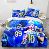 Rugby Balls Bedding Set Cosplay Quilt Cover Without Filler