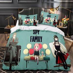 SPY×FAMILY 2022 Bedding Set Quilt Cover Without Filler