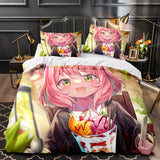 SPY×FAMILY Anya Forger Bedding Set Quilt Cover Without Filler