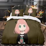 SPY×FAMILY Anya Forger Bedding Set Quilt Cover Without Filler