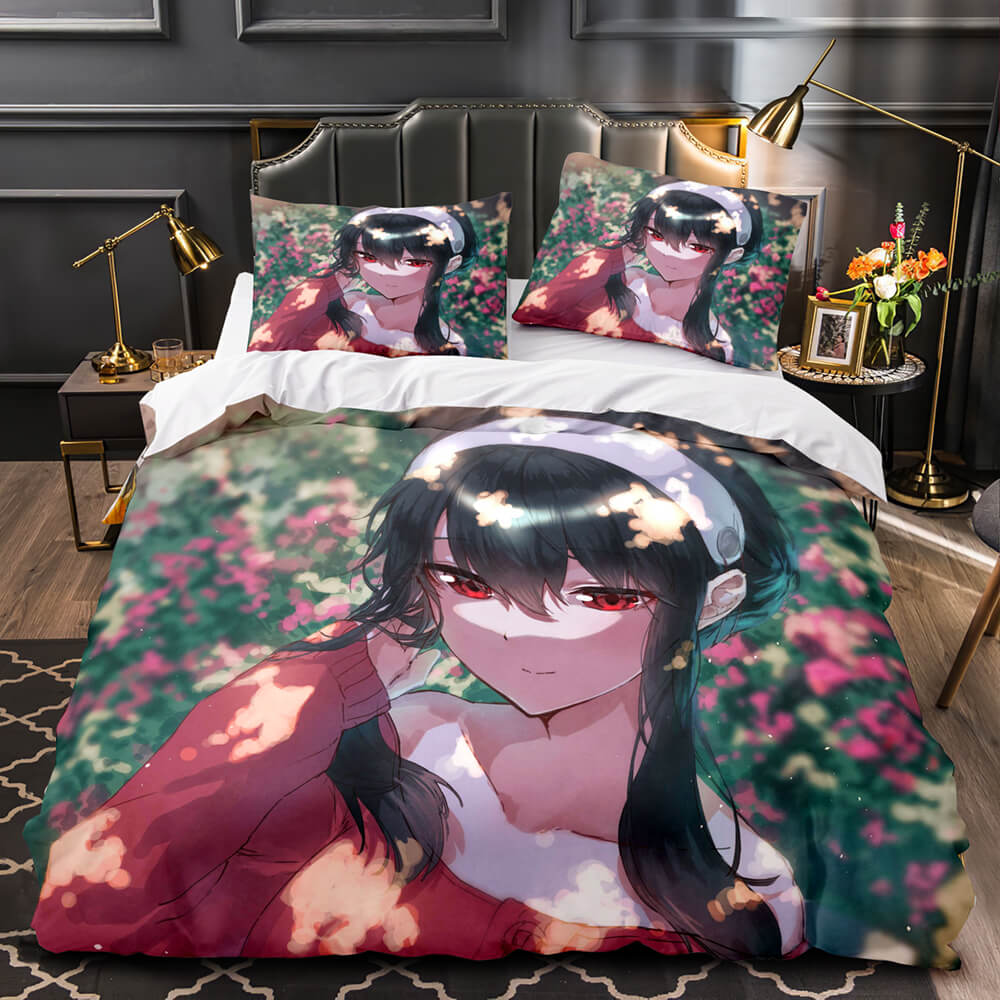 Anime SPY×FAMILY Bedding Set Quilt Cover Room Decoration