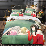 Anime SPY×FAMILY Bedding Set Kids Quilt Cover Without Filler