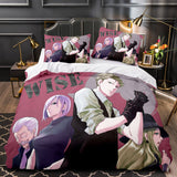 Anime SPY×FAMILY Bedding Set Kids Quilt Cover Without Filler